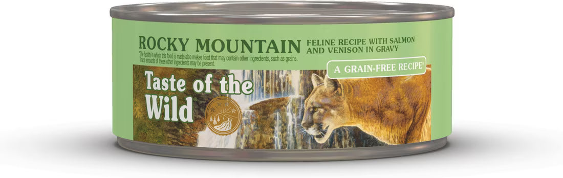 Taste of the Wild Rocky Mountain Feline Recipe Salmon & Venison Wet Cat Food