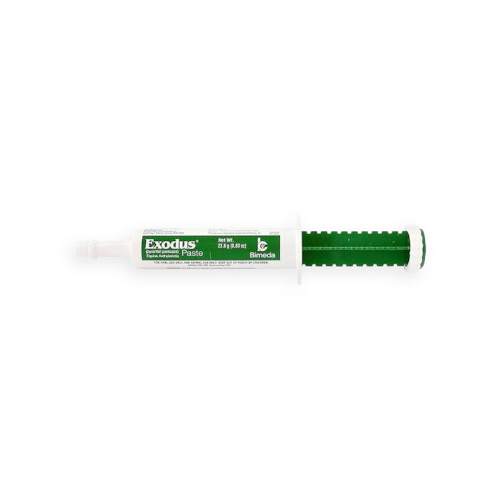 EXODUS® PASTE (PYRANTEL PAMOATE) 23.6 G APPLE FLAVORED 1/PKG