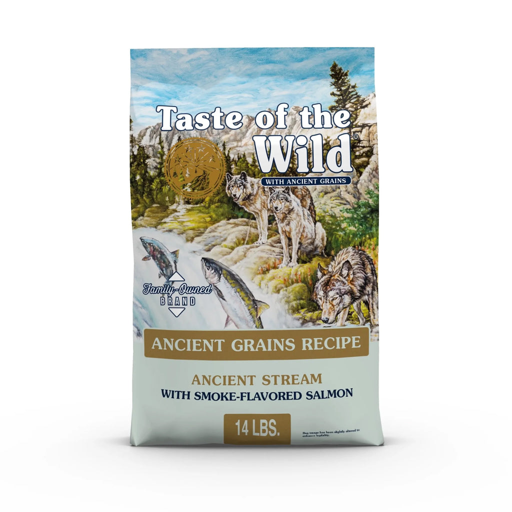 Taste of the Wild Ancient Stream Smoke-Flavored Salmon with Ancient Grains Dry Dog Food